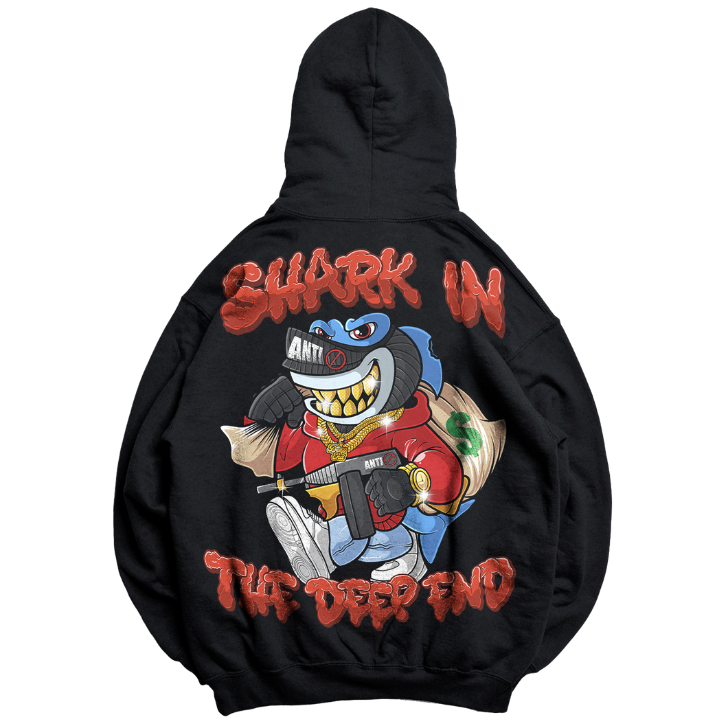 SITDE Hoodie' Red Shark